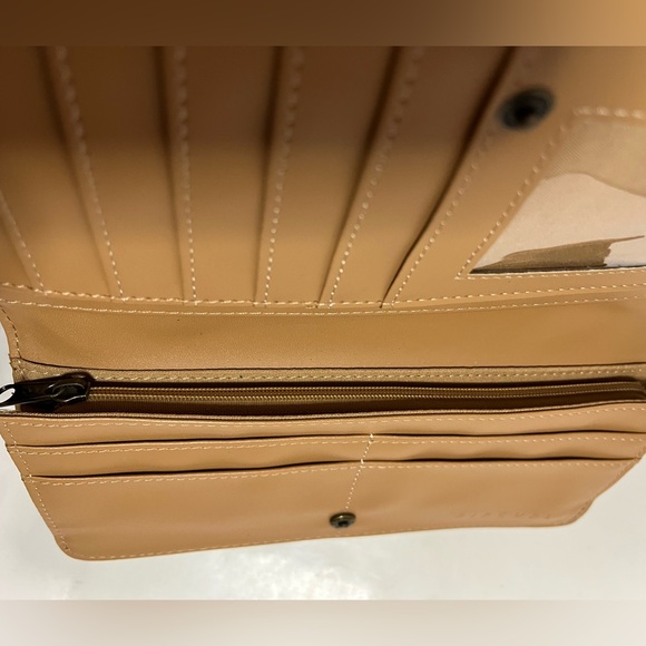 Rip Curl Sunset Palms Chequebook Wallet Woven Grass Look - Picture 7 of 8